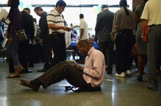 Unemployment lines